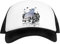 Kwantees The Fog Unisex White Cap Umweltfreundlicher Snapback