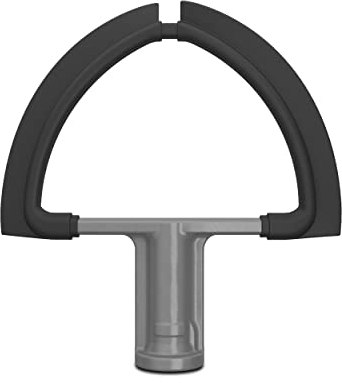 KitchenAid KDF7B Batteur à double bord flexible pour batteurs sur socle Select Bowl-Lift Argenté