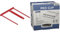 Fellowes Bankers Box Archivclip, BBD-Archivclip mit 110 mm Armlänge und Deckleiste, 100% recycelt, 100 Stück, Weiß