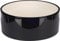 FEEDING AND DRINKING BOWL DOG ROCKY CERAMIC BLACK ROUND 1700ML 20x7,5CM