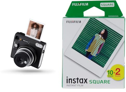 INSTAX Square SQ 40 Sofortbildkamera & Square Film (20/PK)