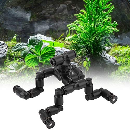 Tbest b084jgk7n3, Reptile Spray Nozzle,Verstellbare Nebeldüsen,Terrarium-Sprühdüsen,Wassergärten,Teiche,Reptilien-Nebelsprinkler,Regenwaldtank,Verstellbare Haustier-Kühldüse