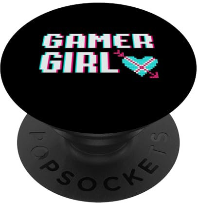 Gamer Girl Gaming Computer Konsole UwU Kawaii PopSockets mit austauschbarem PopGrip