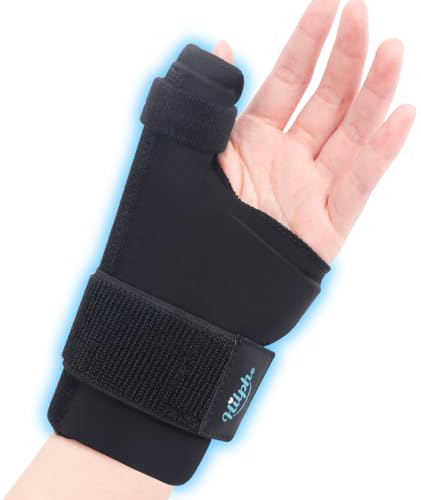 Hilph Hands Gel Cooling Gloves Kühlmanschette Handgelenk Kühlpad für Karpaltunnel & Tenosynovitis, Kälte & Wärme Therapie Daumen Hände Gel Kühlpads für Arthritis, Rheuma
