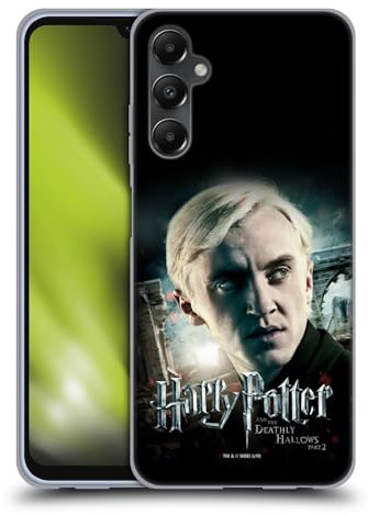 Head Case Designs Offizielle Harry Potter Draco Malfoy Deathly Hallows VIII Soft Gel Handyhülle Hülle kompatibel mit Samsung Galaxy A05s