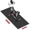 HAPBEAR Exercise Equipment Mat-84 x 36x1/4 (213 x 92cm×6mm),Treadmill Mat, Exercise Bike Mat, Heavy-Duty Floor Protector, Non-slip, Noise Reduction