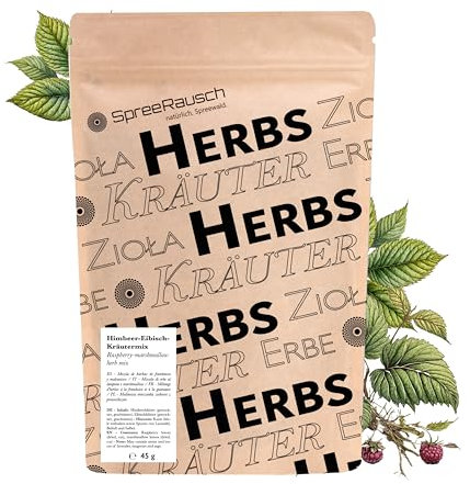Frambuesa Meets Malvavisco #420 Mezcla de SpreeRausch, TU mezcla de hierbas original # Hojas de frambuesa # Hojas de malvavisco # Hoja de malvavisco (HmE)