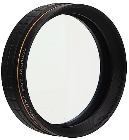 Close Up Lens Kit, Achromatic Technology, Clear Images, Quick Installation, Suitable for Flowers, Insects, and Jewelry (62mm)