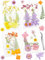 Cinvo Echte getrocknete gepresste Blumen und Blätter, natürlich getrocknete Blütenblätter, Grün, mit Pinzette für Kerzen, Schmuck, Seife, Nagelanhänger, Handyhülle, Basteln, Blumendekorationen,