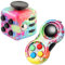 2 PCS Fidget Toy Set, Fidget Pad, Fidget Toy Cube Sensory Toy Relieves Stress and Anxiety Toys Finger Toy Office Classroom Toy Gift for ADD, ADHD, Autism, Adults, Kids (Colour)