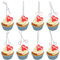 SYKYCTCY 24 Pack Surgical Tool Cupcake Toppers Glitter Surgeon Party Cupcake Picks Surgical Doctor Graduation Cake Decorations for Surgeon Sterile Processing Tech Tool Birthday Party Supplies
