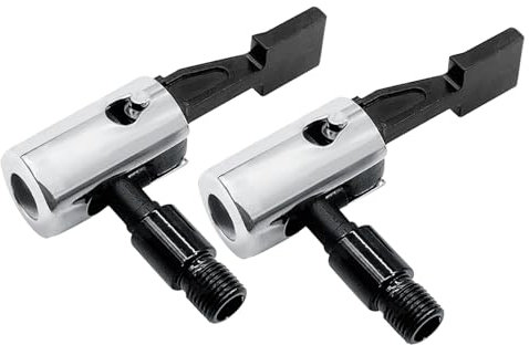 2 Stück Autoventil Adapter,Adapter Autoventil Eck 8mm,Adapter Luftpumpe Auto,Adapter-Autoventil Luftmatratze,Luftpumpen Clip Ventiladapter,Ventilverlängerungshebel Autoventil Set für Auto und Fahrrad