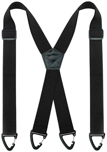 RBOCOTT Hidden Braces Suspender for Men Under Clothes with 3 Snap Loop(1.48 Wide)