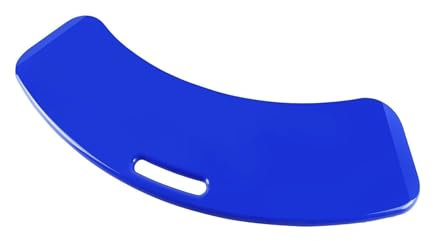 TINMAGI Transferbrett, Rutschbrett für Rollstuhlfahrer, Transferhilfe für ältere Menschen Pflege, Für den Transfer von Patienten in Rollstühle, Bett, Toiletten oder Autos (Blau)