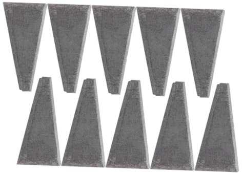 POPETPOP 10pcs Axe Wedge Accessories Carbon Steel Hammer Wedge Axe Nail Installation Tool Sturdy Construction for Woodworking and Construction Projects