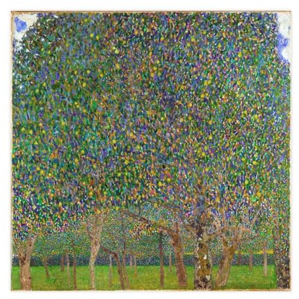 Pear Tree by Gustav Klimt Digitally Remastered Premium Matte Paper Gift for Lovers Canvas Modern Poster Wall Art Decor Prints Paintings Living Room Bedroom Decor 12x12inch(30x30cm)