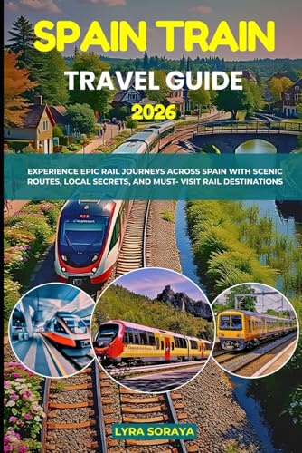 SPAIN TRAIN TRAVEL GUIDE 2026: Experience Epic Rail Journeys Across Spain with Scenic Routes, Local Secrets, and Must- Visit Rail Destination