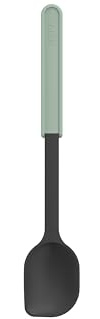 Mepal - Rührlöffel Chef it - Für antihaftbeschichtetes Kochgeschirr - Hitzebeständiges Silikon: bis zu 200°C - Spülmaschinengeeignet - Küchenutensilien - 32 cm - Nordic sage