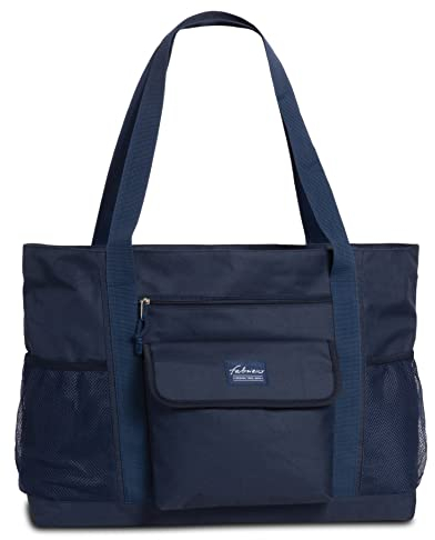 Fabrizio-XL-Strandtasche Saunatasche Shopper- XXL extragross (Blau)