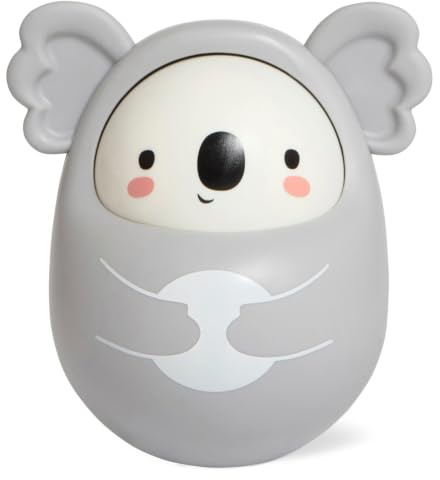 MELARQT Tiger Tribe Roly Poly Koala, Baby Toy for 3 Months+ | Roly Poly Baby Sensory Toy for Babies Age 3+ Months