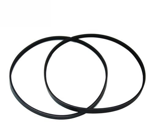 WNJ-TOOL, 2pcs 3 nervuré en Caoutchouc Courroie de Remplacement 3PJ605 V-Belt for dégauchisseuse raboteuse Einhell TH-SP-204 W588 Erbauer ERB052BTE