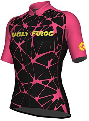UGLY FROG Radtrikot Ärmellos Herren Vest Atmungsaktiv Fahrrad Trikot Full Reißverschluss Schnell Trocken Radsport Westen MTB Fitness Cycling Jersey FBAXJTWomen01