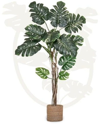 Maia Shop | Monstera Artificiel | Plante Artificielle interiur | Plante Artificielle | Mesures: 180 x 100 cm | Fausse Plante | Arbre Artificiel | Decoration Maison