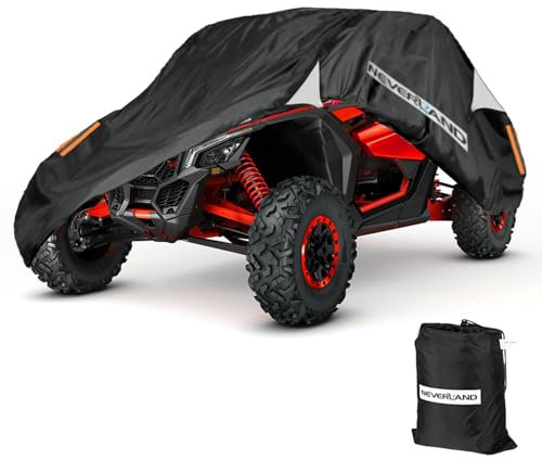 Neverland UTV Cover Can Am X3 Compatible with Maverick X3 XMR XRC MR R/X DS RS RC Turbo R 900 HO with Reflective Strip Waterproof Heavy Duty Denier Oxford Cloth All Weather Outdoor Storage Durable