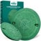 Millto™ Couvercle de canalisation, rond, en plastique - Diamètre : DN315 - Vert - En polypropylène - Classe A15 - Charge maximale : 1,5 t - Couvercle ondulé
