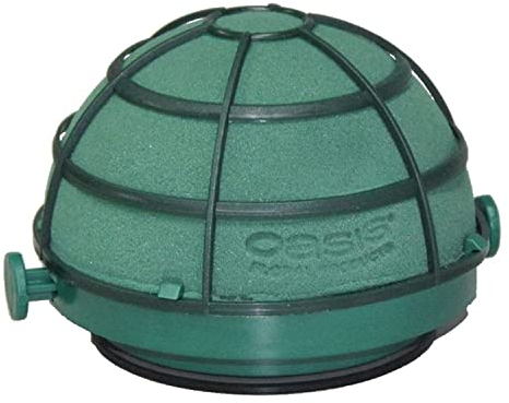 Flowerbox Oasis Steckschaum Auto Rondella Mini Ø11,5cm Steckmasse Steckschwamm - 4 Stück