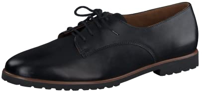 Paul Green Donna Scarpe Stringate, Signora Scarpa da Affari,Allacciatura,Lacci,Classico,Elegante,Scarpe di Vernice,Schwarz (Black),41 EU / 7.5 UK