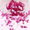 Duories 4000 Pailletten 4 mm Durchmesser,Stickerei Pailletten,Pailletten Basteln Set,Pailetten Kit Paietten Pailletten Basteln Lose Pailletten,für DIY Kunsthandwerk Herstellung,Rosenrot
