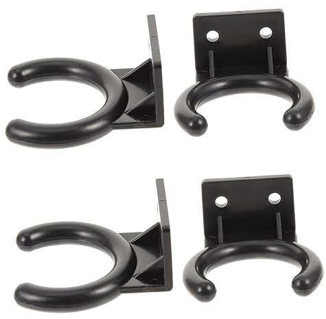 Vaguelly 4pcs Mic Holder for Home Wall Hanger for Mic Plastic Microphone Holder Ktv Supply Compatible Recording Accessory
