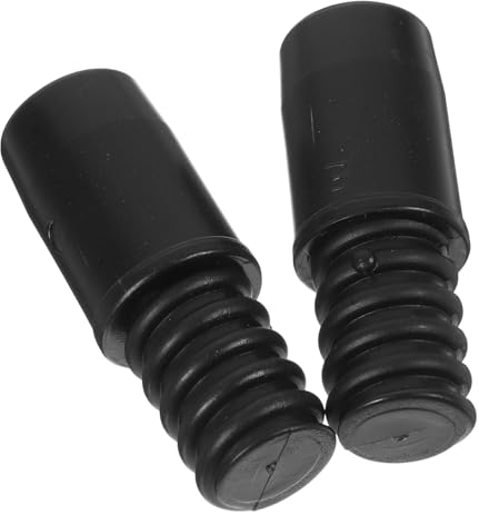 HAPINARY Broom Handle with Threaded End Replacement of the Thread End for the Broom Handle Extension Rod Attachment Broom Handle Tip Broom Handle Adapter Metal Plastic Connector Pack of 2