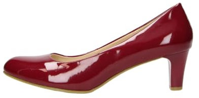 Fitters Damen Pumps Aurelia in Farbe Burgundy Patent, Damenschuhe in Übergröße - große Damenschuhe, Aurelia 46 EU Burgundy Patent