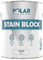 Polar Stain Blocker Paint - Matt White - 2.5 Litre | Ideal for Concrete, Cement, Wood, Brick & Painted Surfaces | Prevents & Removes Stains, Grease, Water Marks & Rust on Internal Walls & Ceilings