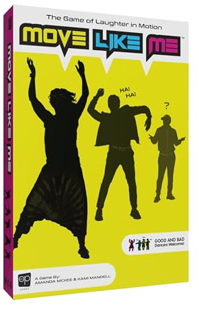 Move Like Me | Das hysterische Tanzspiel für alle Altersgruppen | lustiges und aktives Partyspiel für Freunde und Familie | ab 8 Jahren | Spieler 4 + | English