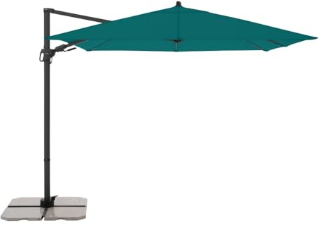 Doppler Pendelschirm Derby, 280 x 280 cm, petrol