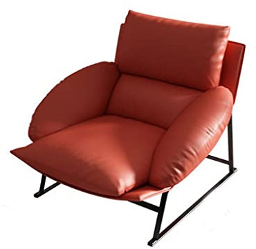 WANJEX Sofas und Couches Mid-century Modern Sofa Wohnzimmer Einzelsofa Leichtes Luxus Schlafzimmer Freizeit Italienischer Balkon Freizeit für Wohnzimmer Eckschlafzimmer Salon Büro