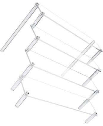 Ciieeo Acrylic Toy Storage Rack Four-layers Display Shelf for Model Cars Desk Organizer