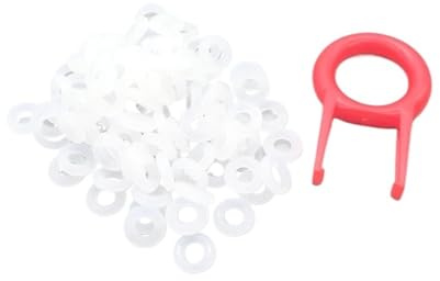 110pcs Keycaps O Ring Seal Switch Sound Dampeners for Cherry MX Keyboard Damper Replacement Noise Reduction Keyboard O-Ring Seal(70R,9x4x2.5mm)