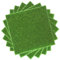 Nogeqi 6 Stück Kunstrasen Deko Miniatur Rasen 15x15cm Kunstrasen zum Basteln, Garten Kunstrasen Miniaturgarten Verzierung, Modellbau Rasen Fake Grass Decor for Crafts Mikrolandschaft DIY Dekorationen