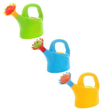 BESTonZON 3piezas Juguete De Regadera Multifunción para Baño Juguete De Jardín para Ducha y Baño Hecho De Plástico Seguro Divertido