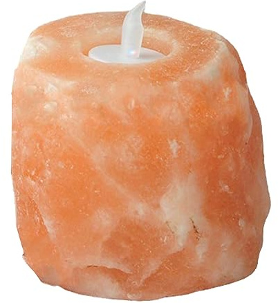 Mtlavishness Salz kerzen lampe Form und Lebensmittel qualität Salz kristalle Warmes Orange Licht für Tischplatte Dekoration Home Verbesserung
