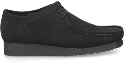 Clarks Herren - Schnürschuhe Wallabee schwarz EU-Größe 45