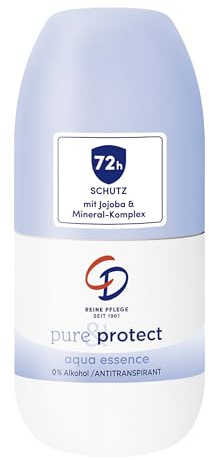 CD Antitranspirant Roll-on Aqua Essence | 0% Alkohol | 50 ml | 48 h zuverlässiger Schutz vor Körpergeruch.