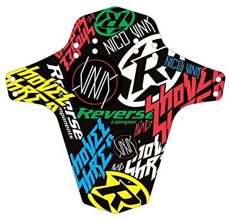 Reverse Mudguard Schutzblech Nico Vink-Stickerbomb Colored