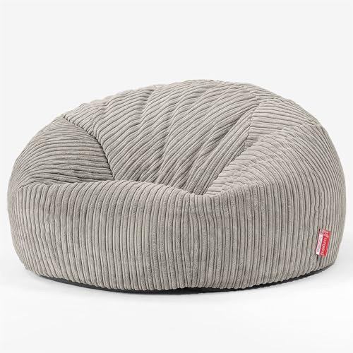 Lounge Pug, Sitzsack Sofa, Relaxsessel, Cord Nerzfarben