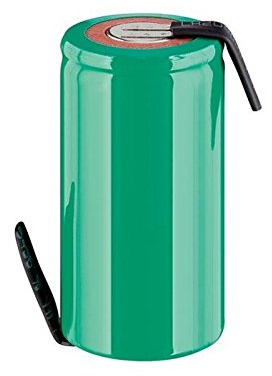 Goobay 5 Stück Sub-C 1500 mAh Z-Schweißbatterie (NiMH) 1,2 V PVC