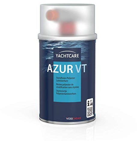 500g Yachtcare Azur VT GFK Polyester Harz Laminierharz styrolfrei